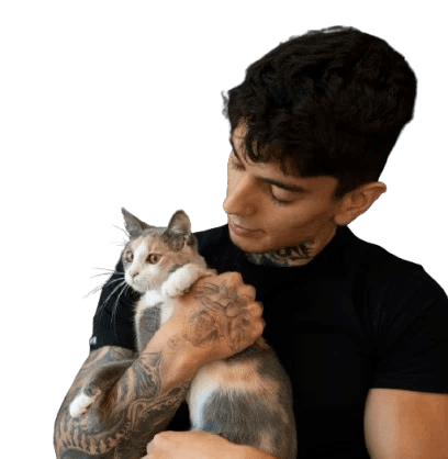 Atendimento veterinário com carinho